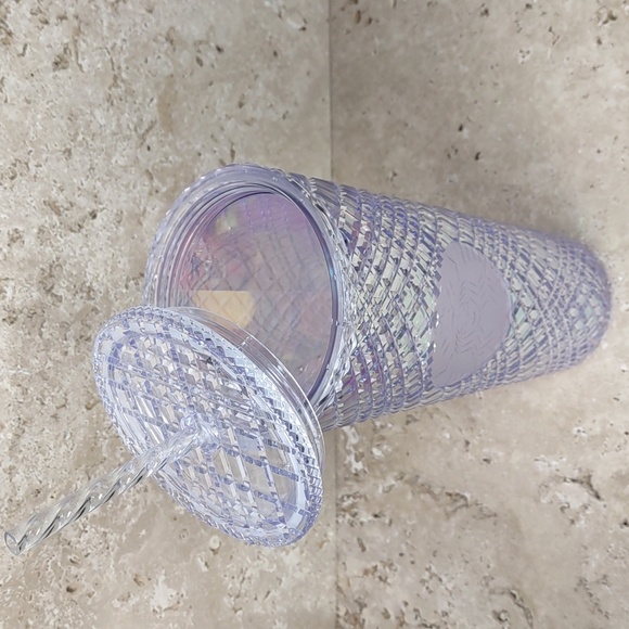 Starbucks 2022 Holiday Iridescent Unicorn Jewel 24oz Acrylic Tumbler - Picture 4 of 6